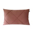 Ver imagem 1 de Capa de Almofada Retangular Veludo Rosa Chá 35x65cm