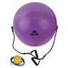 Bola de Pilates com Extensor 65cm – BLG-400 - Roxo - Muvin - 3