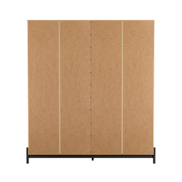 Guarda-roupas Madeira 178cm 4 Portas 4 Gavetas | Alla - 7