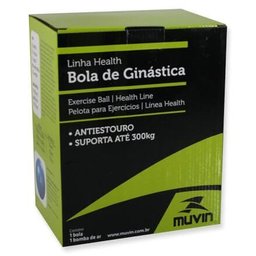 Bola de Pilates 65cm ? BLG-200 - Vermelho - Muvin - 1
