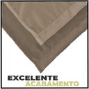 Ver imagem 4 de cortina blackout Veneza corta luz 6,00 x 2,40 c/voal bege