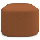 Ver imagem 2 de Cabeceira Cama Box 100cm Lanna com Puff Recamier Doha W01 Bouclê Terracota - Lyam Decor