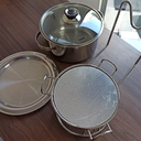 Ver imagem 5 de kit 2 Réchaud 7L Panela Aço Inox Para Buffet Forma