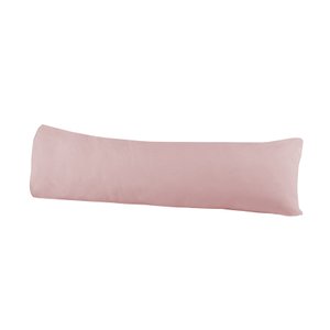Fronha Avulsa para Travesseiro de Corpo 100% Algodão200 Fios:rosa