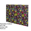 Ver imagem 2 de Painel Cabeceira Box 0,90 Infantil Cor Love Smile - Comprar Moveis em Casa