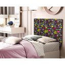 Ver imagem 1 de Painel Cabeceira Box 0,90 Infantil Cor Love Smile - Comprar Moveis em Casa