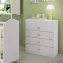 Ver imagem 1 de Cômoda Infantil Flex 3 Cores em 1 Satriani 