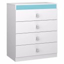 Ver imagem 4 de Cômoda Infantil Flex 3 Cores em 1 Satriani 