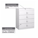 Ver mais imagens de Cômoda Infantil Flex 3 Cores em 1 Satriani 