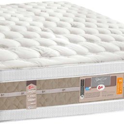 Colchão Casal Castor Silver Star Air Pocket Double Face 138x188x34 - - Palha / Bege - 2
