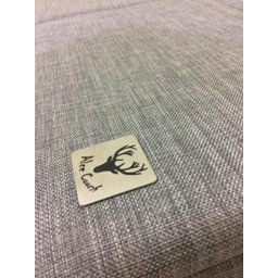 Cabeceira Cama Box Casal 8 Blocos Alce Couch Linho Cinza 140cm - 4