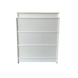 Balcão Caixa + Expositor Vidro 100% Mdf Branco Desmontado - Suprema Móveis - 4