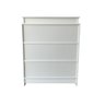 Balcão Caixa + Expositor Vidro 100% Mdf Branco Desmontado - Suprema Móveis - 4