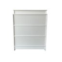 Ver imagem 5 de Balcão Caixa + Expositor Vidro 100% Mdf Branco Desmontado - Suprema Móveis