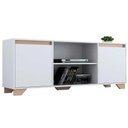 Ver imagem 6 de Rack com Painel e Estante em Mdp Branco com Siena