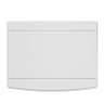 QUADRO DE DISTRIBUIÇÃO DE EMBUTIR 6/8 DISJUNTORES BRANCO TIGRE - 2