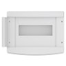 QUADRO DE DISTRIBUIÇÃO DE EMBUTIR 6/8 DISJUNTORES BRANCO TIGRE - 4