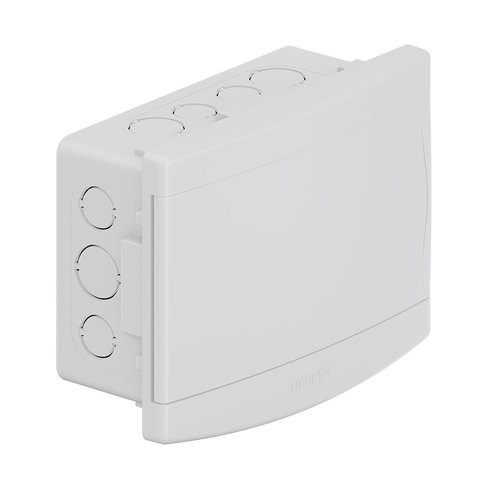 QUADRO DE DISTRIBUIÇÃO DE EMBUTIR 6/8 DISJUNTORES BRANCO TIGRE