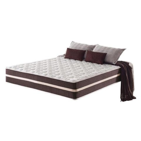 Colchão Casal Anjos de Classic com Molas Superlastic Marrom 138x26x188