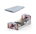 Ver imagem 1 de Mini Cama Adesivada Infantil 100%MDF Aranha com Colchão Incluso