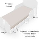 Ver imagem 6 de Mini Cama Adesivada Infantil 100%MDF Aranha com Colchão Incluso