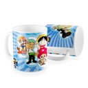 Ver imagem 1 de Caneca One Piece Azul Fundo