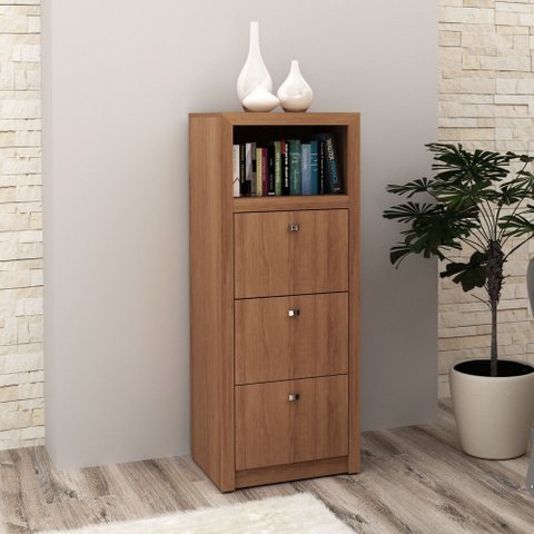 Gaveteiro 3 Gavetas para Pasta Suspensa Me4118