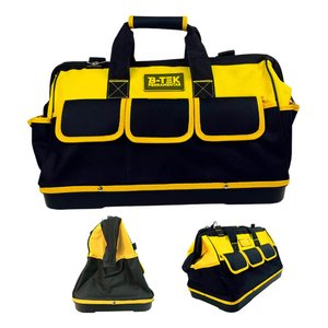 Bolsa de Ferramentas Reforçada com Base Rígida Alça de Ombro