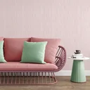 Ver imagem 2 de Papel de Parede Adesivo Linho Rosa Lavável Fosco 3m
