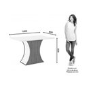Ver imagem 6 de Mesa Cozinha Luiza 120 + 4 Cad Vita Nature/Bege Henn
