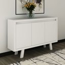Ver imagem 1 de Balcão de Escritório 3 Portas ME4120 Branco