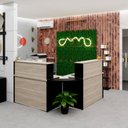Ver imagem 1 de Balcão Atendimento de Canto C/ Gaveteiro Recepção 1200x600 Netmobil - Dubai