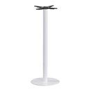 Ver imagem 1 de Base de Mesa de Jantar Redonda Pisa Beta Bistrô Fratini 105 Cm (altura) Aço Cor Branco Disco