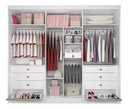 Ver imagem 2 de Guarda Roupa Casal Athos Ripado Branco Ddoro