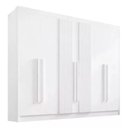Ver imagem 1 de Guarda Roupa Casal Athos Ripado Branco Ddoro