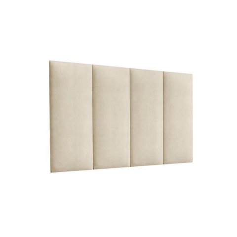 Cabeceira Premium Estofada Cama Box Solteiro 0.90 - Areia