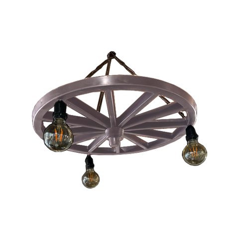Lustre Roda Carroça Decoração Sítio Sertanejo Eventos Restaurante Mineiro