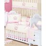 Kit Berço Realeza 100% Algodão 09 peças Rosa - Giz de Cor - 1