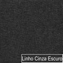 Ver imagem 5 de Kit Sofá 3 Lugares 200cm e 2 Poltronas Orgânica Luxo Recepção Amore Linho Cinza Escuro - Amarena Móv