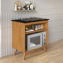 Ver imagem 2 de Balcão de Cozinha para Cooktop 4 e 5 Bocas Parma Nature Kaiki