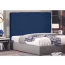 Ver imagem 2 de Cabeceira Arizona Para Cama Box Casal 140 cm Suede - D’Rossi - Azul Marinho