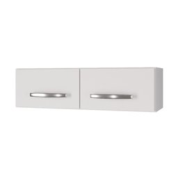 Armário Aéreo Geladeira Mara 2 Portas Branco Moblis - 1