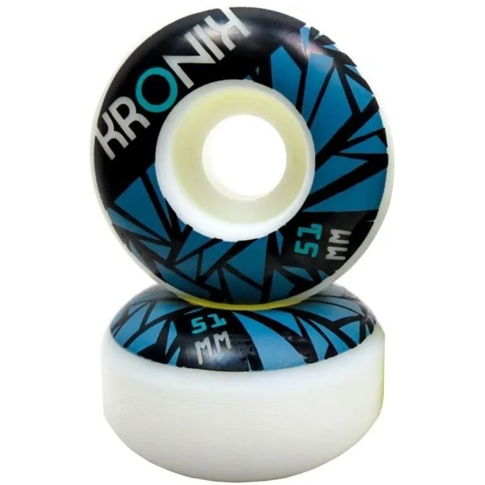 Roda Kronik 51mm 98A + Rolamento Black Sheep Gold - 8