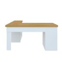 Ver imagem 1 de Mesa Escrivaninha para Escritório 3 Gavetas Mali | Artany:olmo/branco