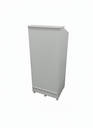 Ver imagem 2 de Balcão Caixa Mdf Branco 15mm com Gaveta e Chave - 1,15m X 50cm X 40cm