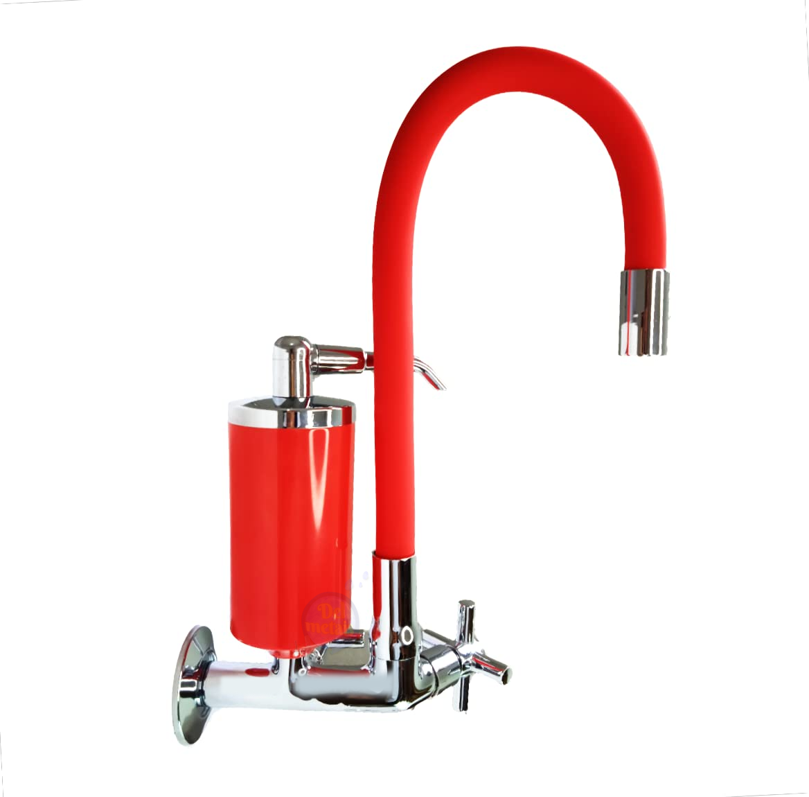 Torneira Cozinha de Filtro Vermelha Parede Gourmet Vol C-31 Casagrande Mundial Multiuso - 3