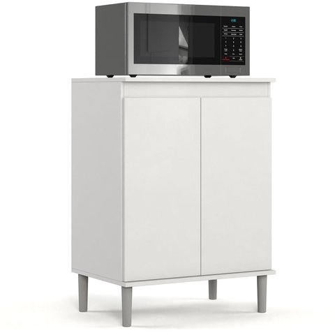 Balcão para Micro Ondas Branco