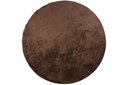 Ver imagem 1 de Tapete Redondo 1,20m Quarto Sala Escritório Pelo Macio.:chocolate