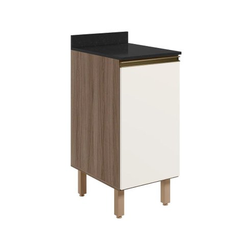 Balcão de Cozinha Kali 85x40 com Tampo 2,5cm Nicioli