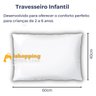 Kit 2 Travesseiro Infantil Para Criança 2 A 7 Anos Macio - 5